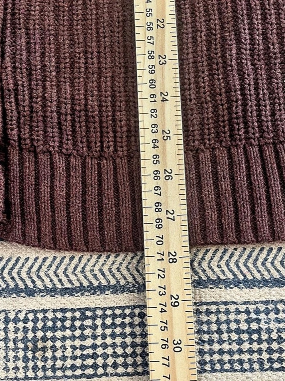 GAP CashSoft Oversized Chunky Cardigan Brown XL - Picture 4 of 5